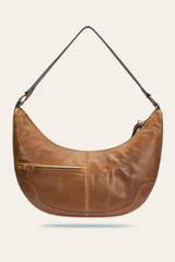 Melissa Cognac Crescent Hobo Cognac