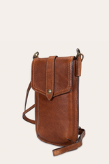 Melissa Cognac Phone Pouch Cognac