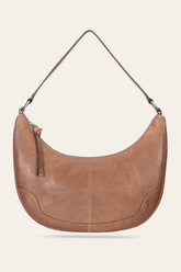 Melissa Beige Crescent Hobo Beige