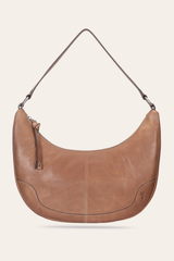 Melissa Beige Crescent Hobo Beige