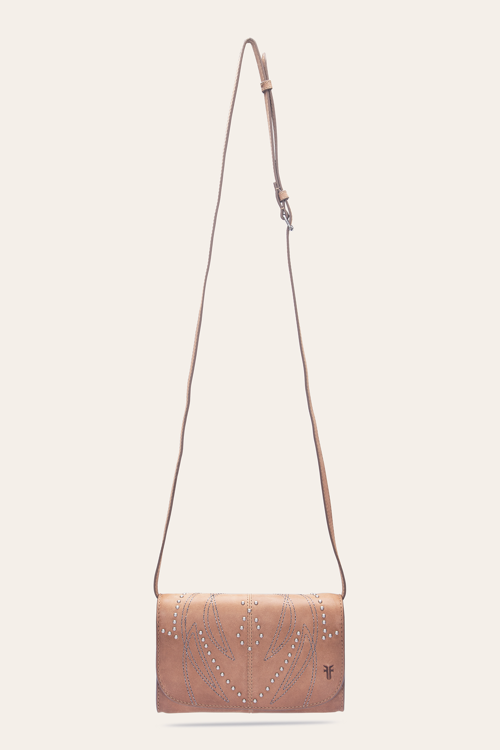 Sara Beige Wallet Crossbody Beige