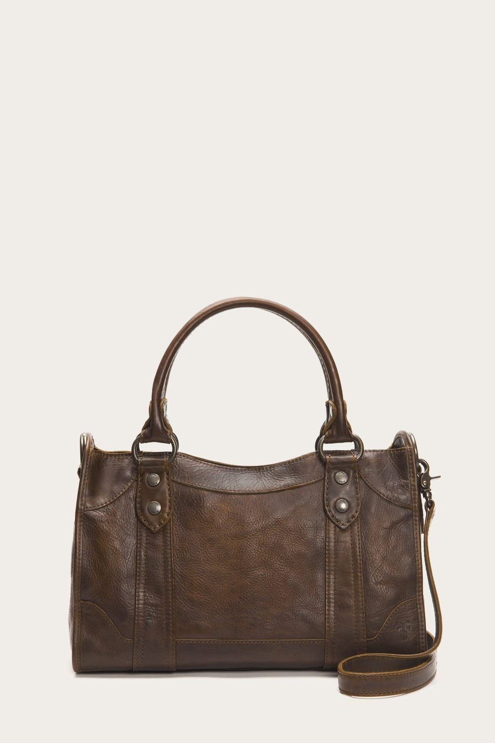 Melissa Dark Brown Satchel Dark Brown