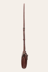 Alex Cognac Crossbody Clutch Cognac
