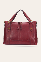 Berry Lacquer Melissa Medium Satchel Berry Lacquer