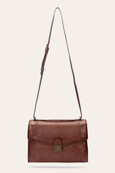Alex Cognac Flap Shoulder Cognac