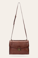 Alex Cognac Flap Shoulder Cognac