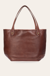 Kenzie Unlined Cognac Tote Cognac