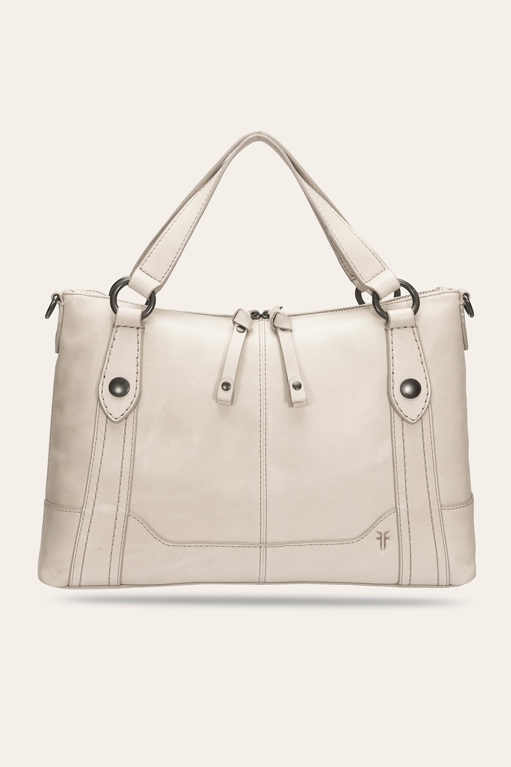 Melissa Nude Medium Satchel Nude