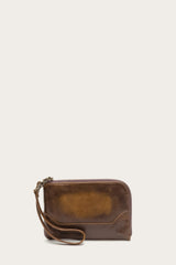Melissa Dark Brown Wristlet Dark Brown