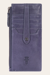 Melissa Eggplant Snap Card Wallet Eggplant