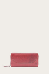 Melissa Burgundy Zip Wallet Burgundy