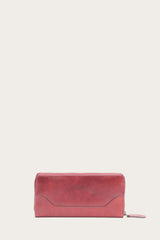 Melissa Burgundy Zip Wallet Burgundy