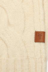 Birch Wide Cable Scarf Birch