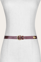 Women’s Tan 25mm Horseshoe Buckle Belt Tan