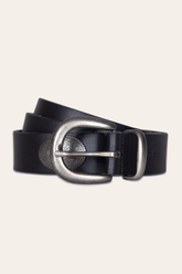 Women’s Black 30mm Concho Belt Black