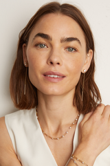 Women’s Spur Lariat Earrings | Aurate x The Frye Company Yellow Vermeil