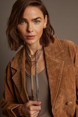 Women’s Lasso Wrap Necklace | Aurate x The Frye Company Sterling Silver