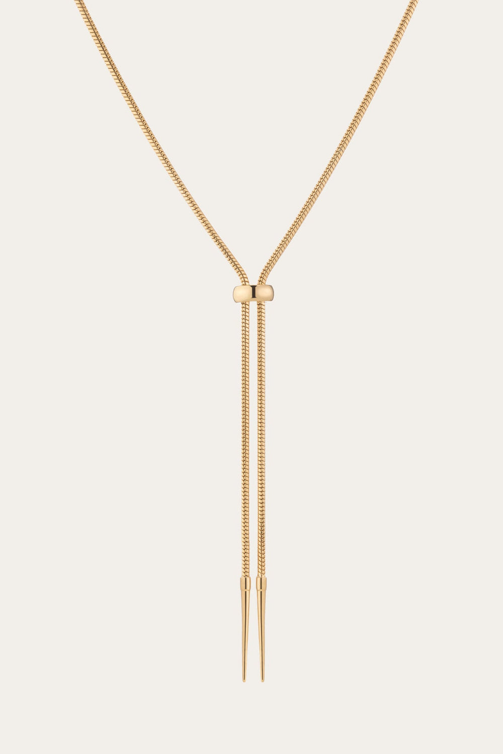 Women’s Lasso Bolo Necklace | Aurate x The Frye Company Yellow Vermeil