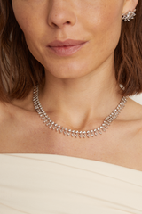 Women’s Marquise Fringe Necklace | Aurate x The Frye Company Sterling Silver