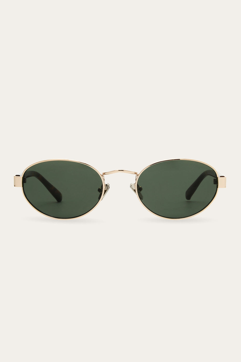 Savannah Sunglasses Olive Gold