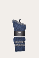 Women’s Navy Super Soft Boot Socks 2 Pack Navy