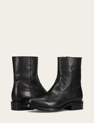 Men's Black Campus Inside Zip Boot Black