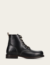 Men's Black Hudson Workboot Plain Toe Black
