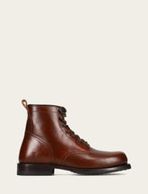 Men's Mahogany Hudson Workboot Plain Toe Mahogany