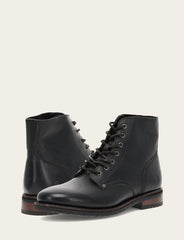 Men's Black Barrett Lace Up Boots Black