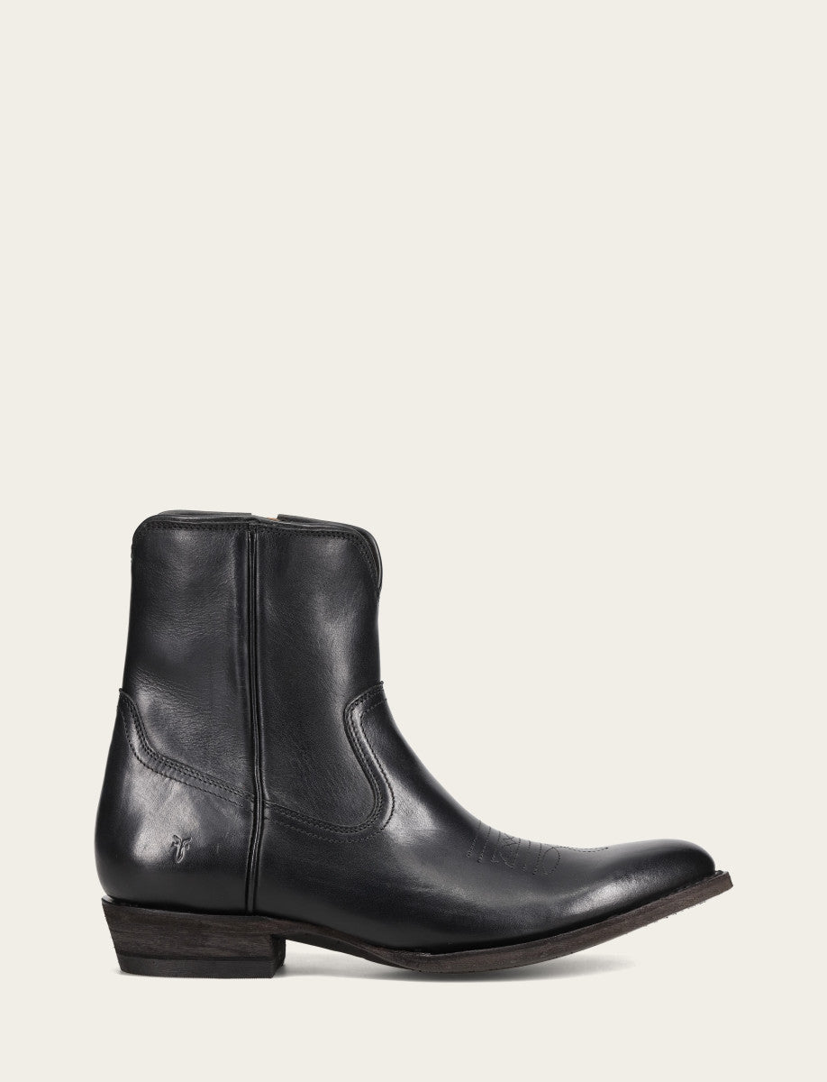 Austin Inside Zip Boot Antique Black