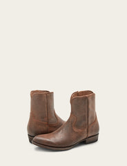 Men's Brown Austin Inside Zip Boots Brown