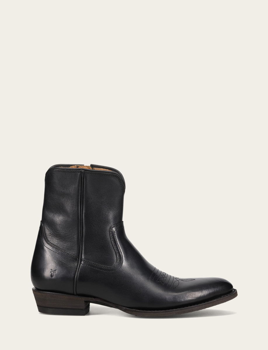 Austin Inside Zip Boot Black