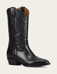 Men's Black Bruce Pull On Tall Boots Black