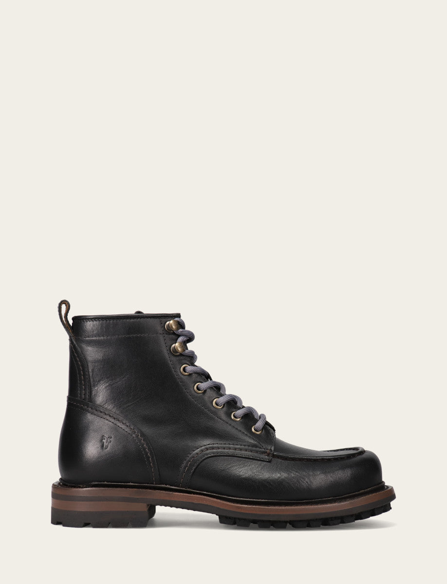 Men's Black Hudson Workboot Lug Black