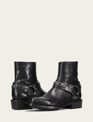 Men's Black Conway Chain Harness Boot Black
