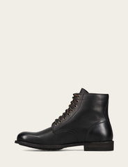 Men's Black Tyler Flex Lace Up Boots Black