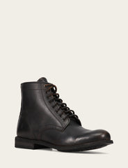 Men's Antiqued Black Tyler Flex Lace Up Boots Antiqued Black