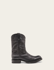 Men's Black Duke Roper Boots Black