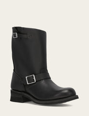 Men's Black Engineer 12R Mens Moto Black
