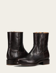 Men's Bourbon Campus Inside Zip Boot Bourbon