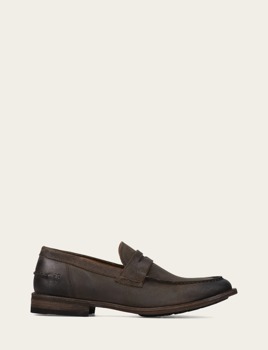 Men's Chocolate Tyler Flex Penny Loafers Chocolate