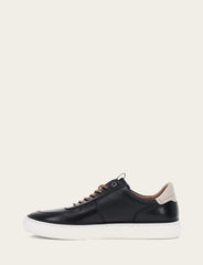 Men's Black Astor Low Lace Court Sneakers Black