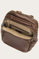 Logan Dark Brown Backpack Dark Brown