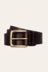 Men’s Brown 35mm Pull Up Leather Belt Brown