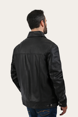 Black Baxter Trucker Jacket Black