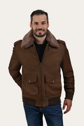 Brown Angus Jacket Brown
