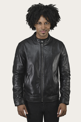 Homestead Racer Jacket Black Bright