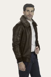 Remington Trucker Jacket Dark Brown