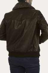 Remington Trucker Jacket Dark Brown