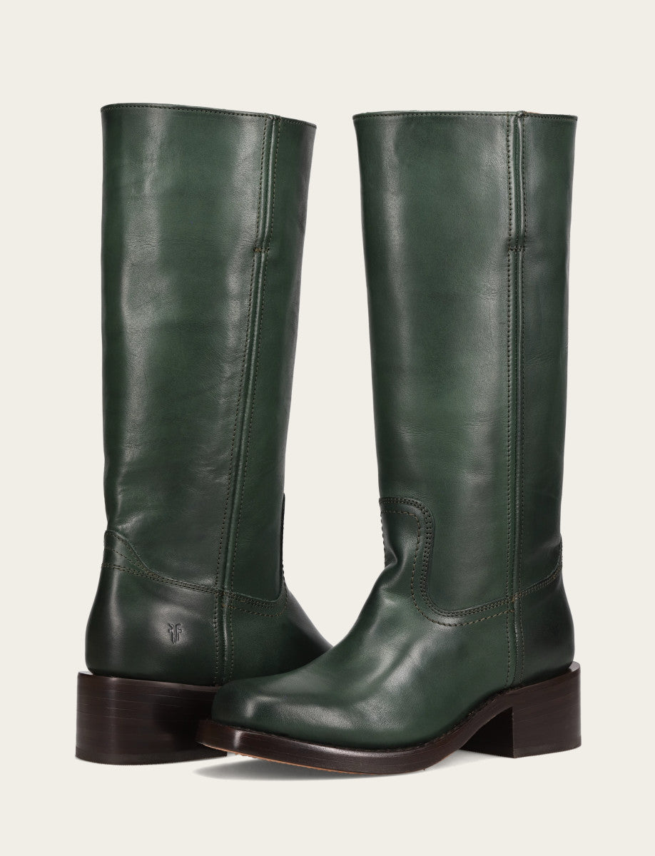 Forest Campus 14L Wide Calf Boots Forest